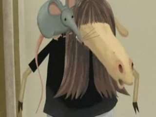 moot moot michel enfermé dans la sale de bain