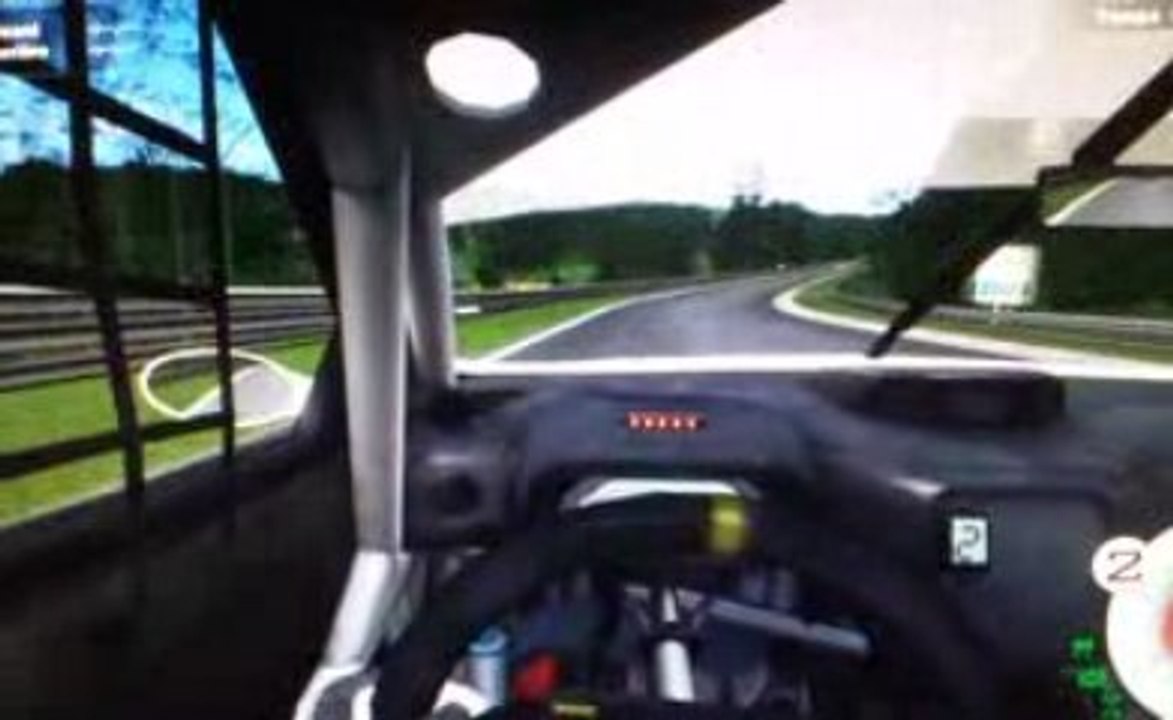 gtr evolution alfa roméo extreme sur nurburgring nordscheilf