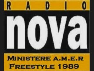 (1_3) Minister A.M.E.R Freestyle 1989 radio Nova
