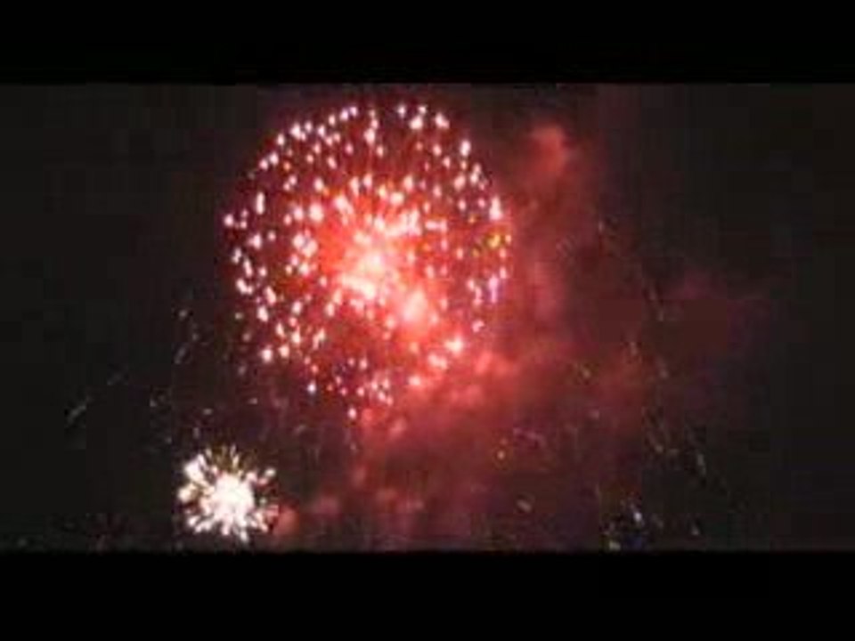 Feuerwerk am rheinfall teil 1
