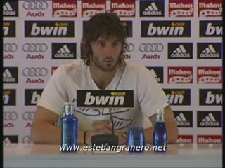 Esteban Granero - Rueda de Prensa #2 (22.08.2009)