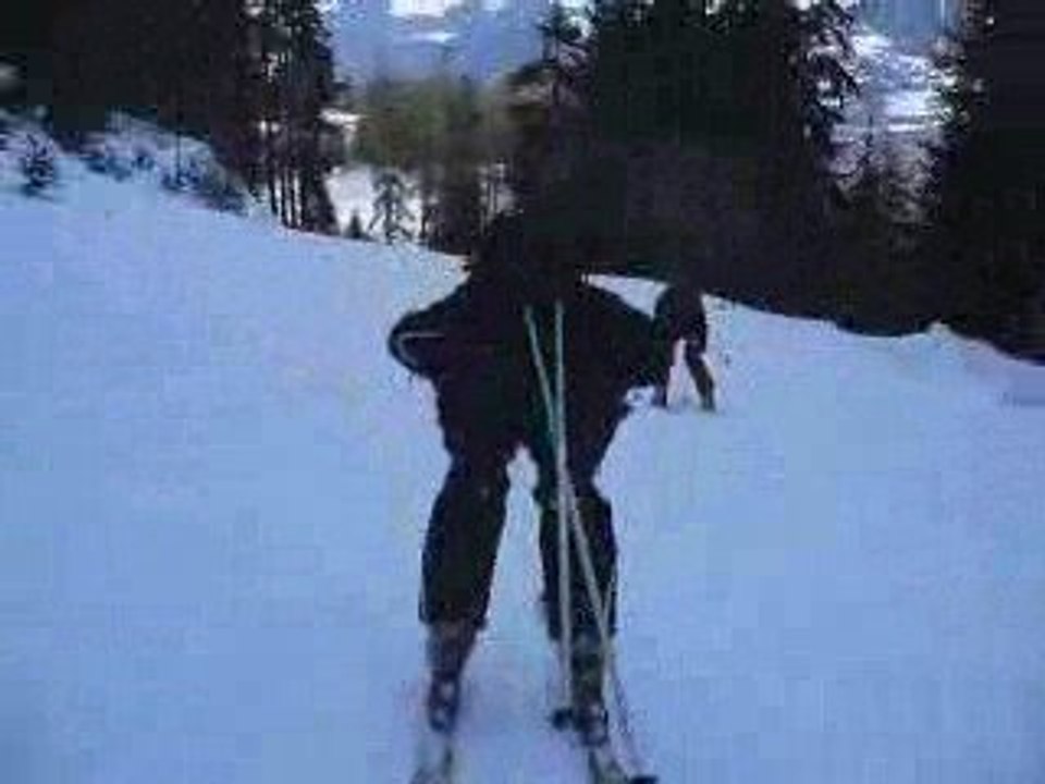 Descente entre copains...