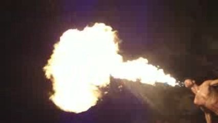 Puhijada 2009. - Dancer with fire