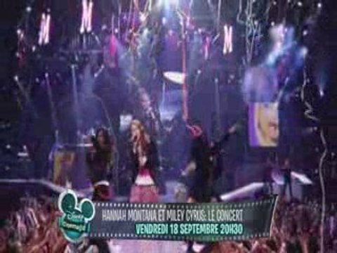 Hannah Montana & Miley Cyrus Le concert sur Disney Cinemagic