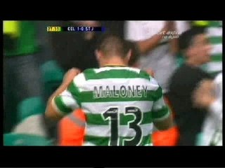 CELTIC 2-0 ST. JOHNSTONE BUT MALONEY