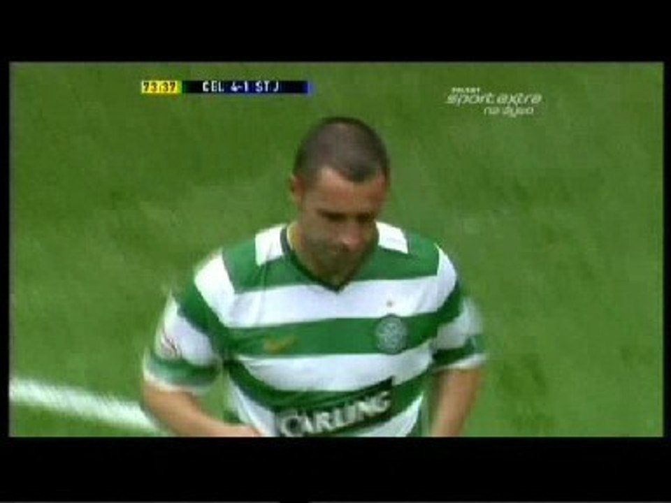 CELTIC 5-1 ST. JOHNSTONE BUT MCDONALD