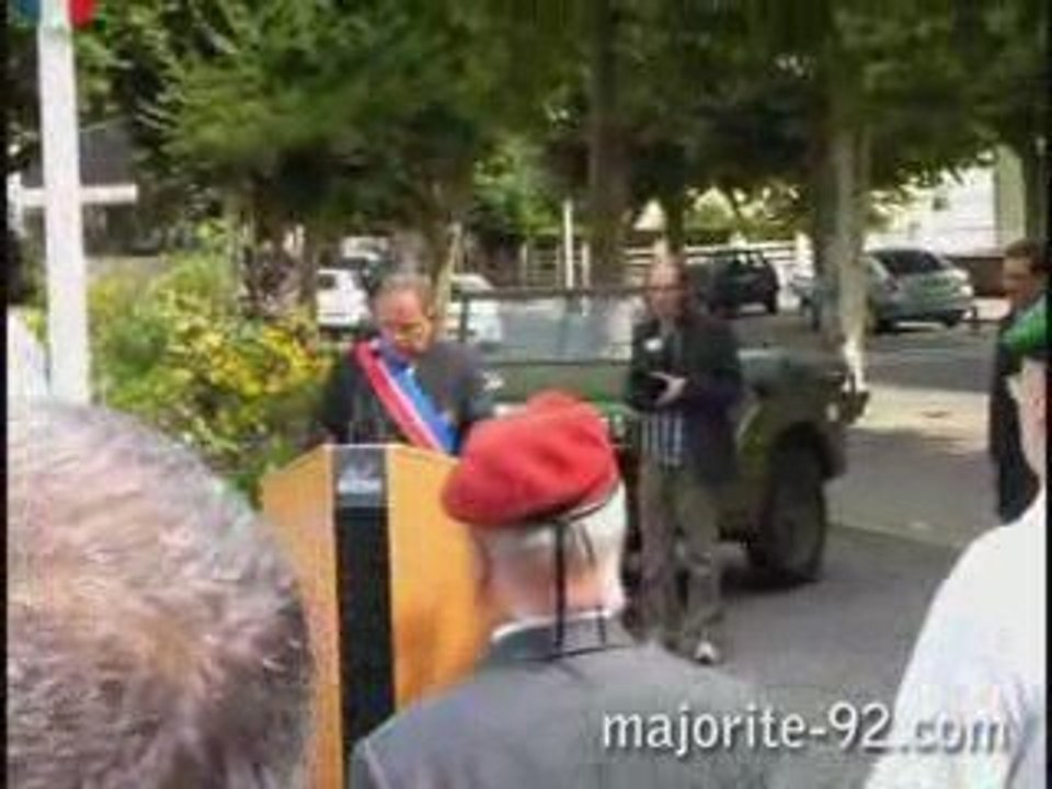 Jean-Paul Dova : 65è anniversaire de la libération d'Antony