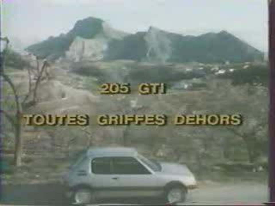 essai 205 GTI phase 1
