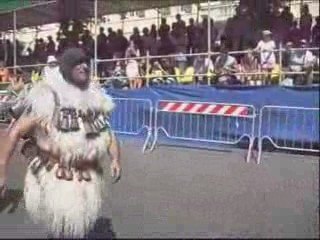 nuoro  i mamuthones: sacra del redentore 2009