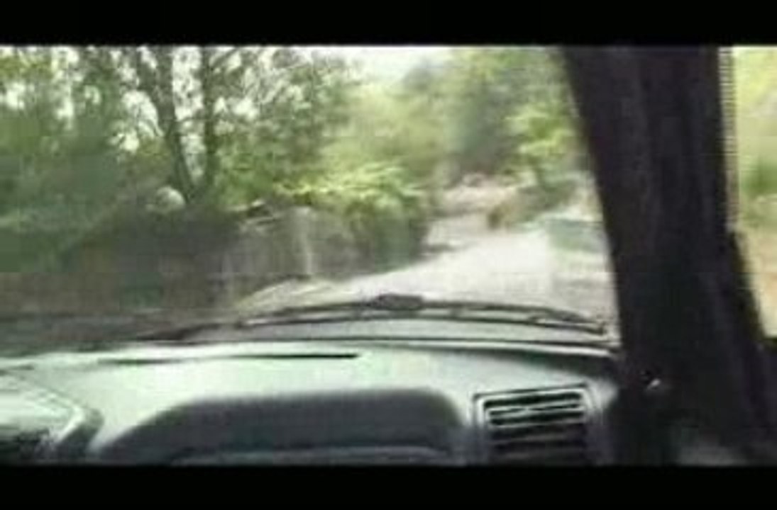 Montée Lucéram 2009; rt ouverte; 205 GTI 1.9l(le retour)