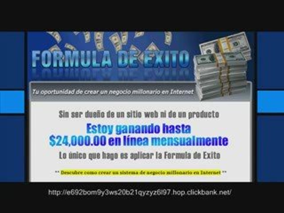 DESCUBRE LA FORMULA DE EXITO!! CREA UN NEGOCIO MILLONARIO