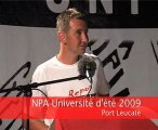 NPA Université d'été 2009 Olivier Besancenot 1ère partie/2