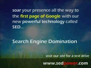 SED Power - Internet Marketing - http://www.sedpower.com