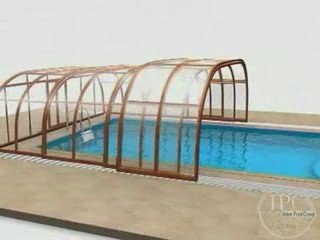 Retractable Swimming Pool Enclosure Design Animation