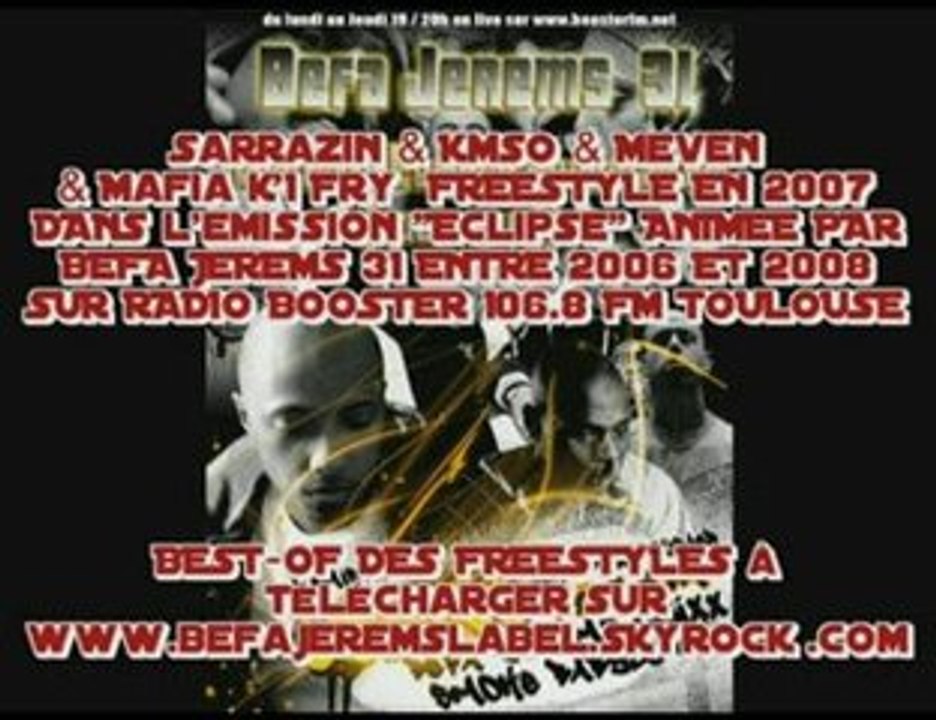 Kmso & Meven & Sarrazin & Mafia k'1 Fry - Freestyle