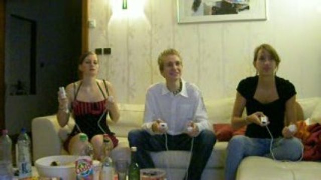 soirée Wii chez Marine (les lapins crétins)