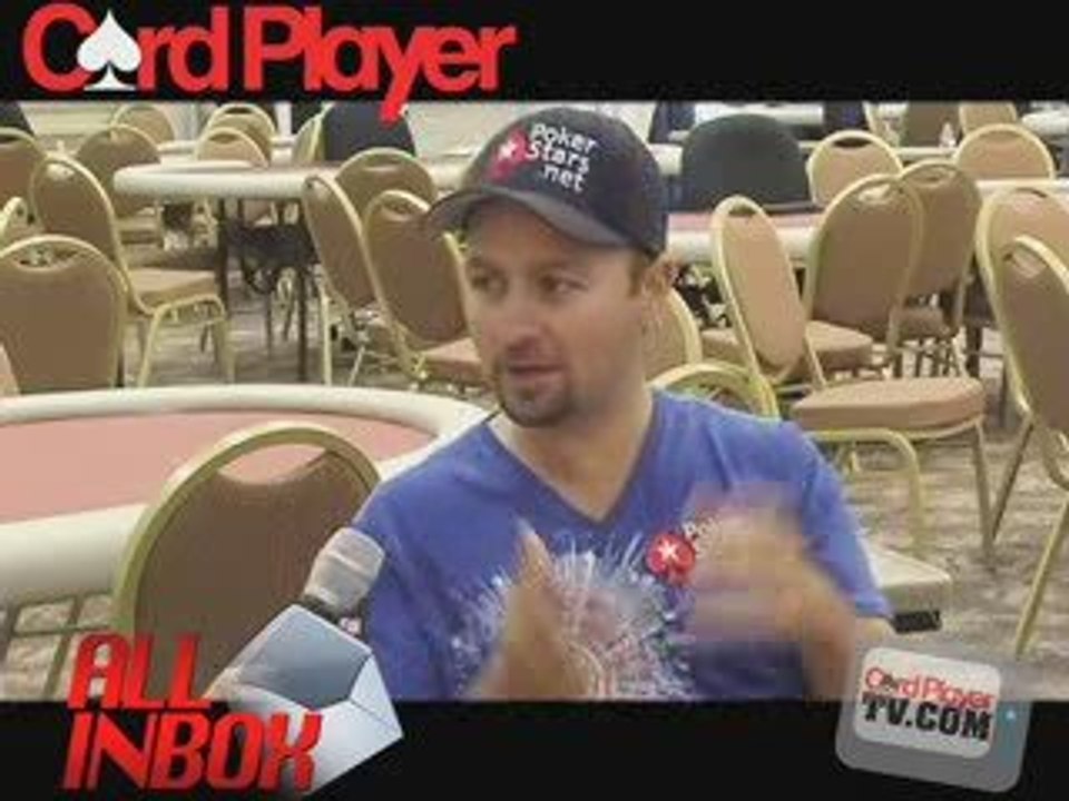 All Inbox -- Daniel Negreanu Answers Your Poker Questions