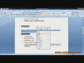 Diseña una Landing Page para  Mercadeo en Internet: Vidio 6