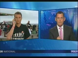 JT France3 - université d'été du NPA - 24/08/2009