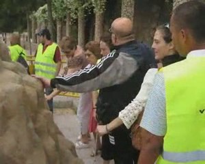 Sand Sculpture by Dale Murdock, Montserrat Barcelona, Spain