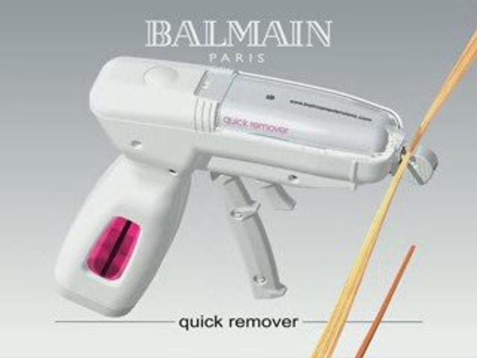 Balmain utilisation du Quick Remover par eXTIFF TV