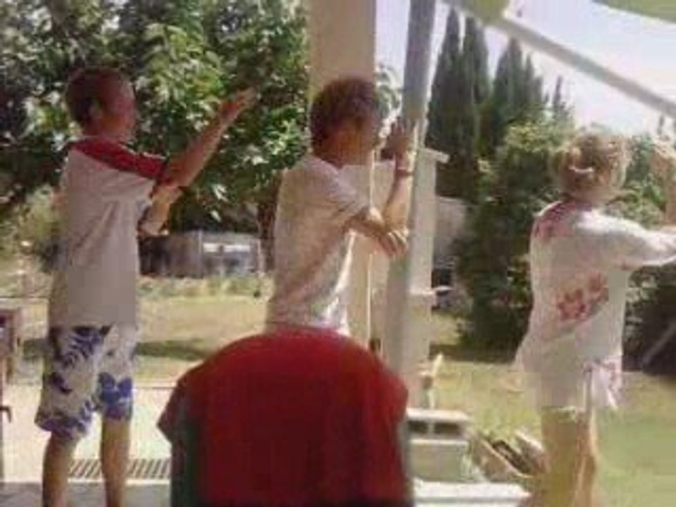 les gamins qui danse