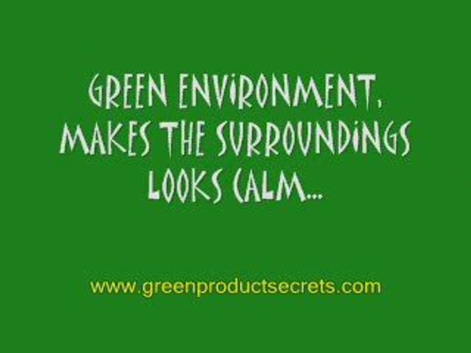 Green Products