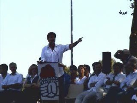 Arnaud Montebourg : Frangy 2009 2/4