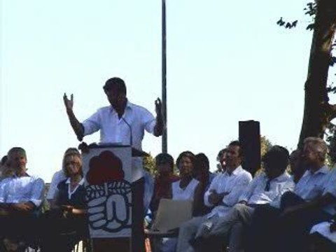 Arnaud Montebourg : Frangy 2009 4/4