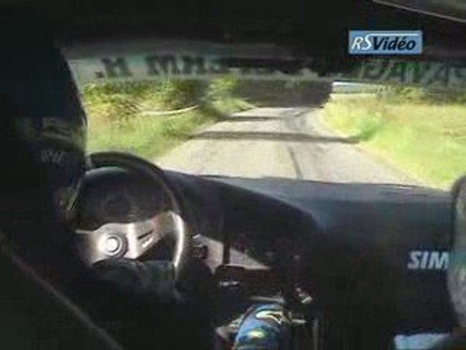 Rallye de la famenne 2009 on board Van Houdenhove-Henry