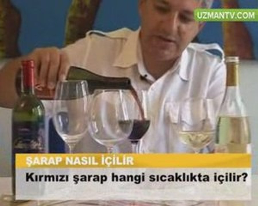 Kırmızı şarap hangi sıcaklıkta içilir?