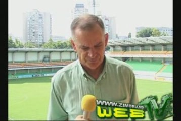 Interviu A. Ribac in ajunul meciului Zimbru-Sfintul Gheorge