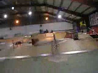 Mc Twist on ramp (onboard camera)