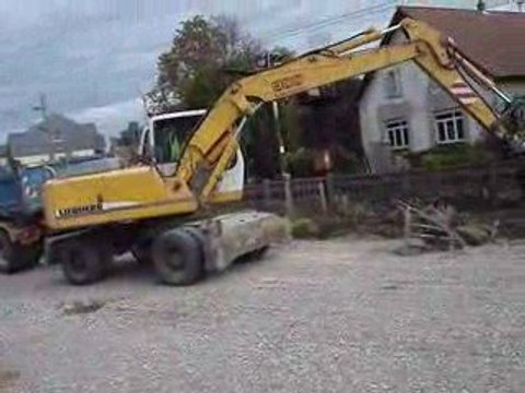 Travaux Tram - Train à Mulhouse Dornach