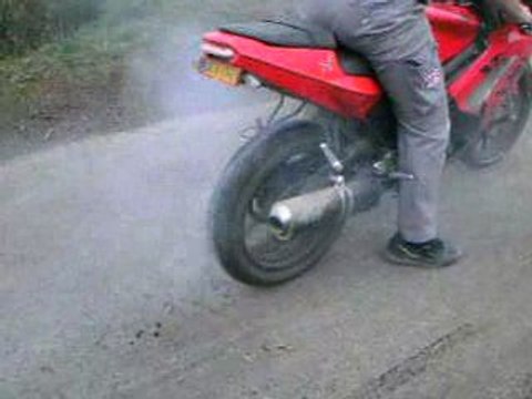 burn out rieju rs2 125