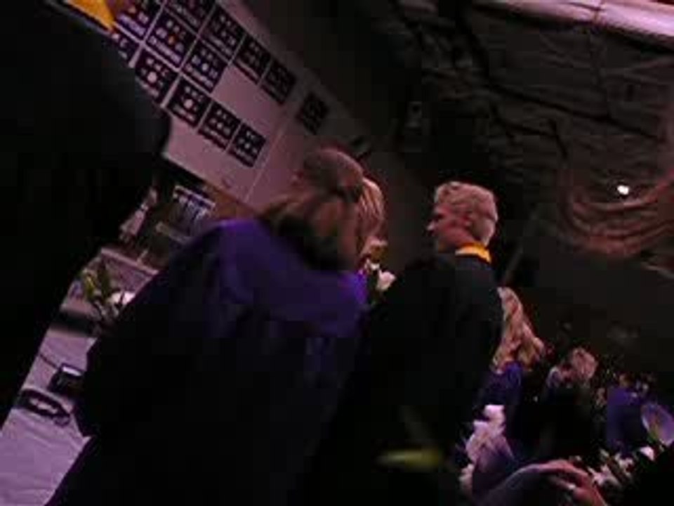 Hats flying