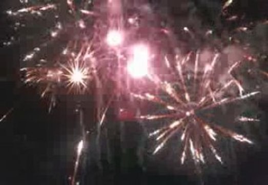 FEU D'ARTIFICE BERCK SUR MER 15/08/2009