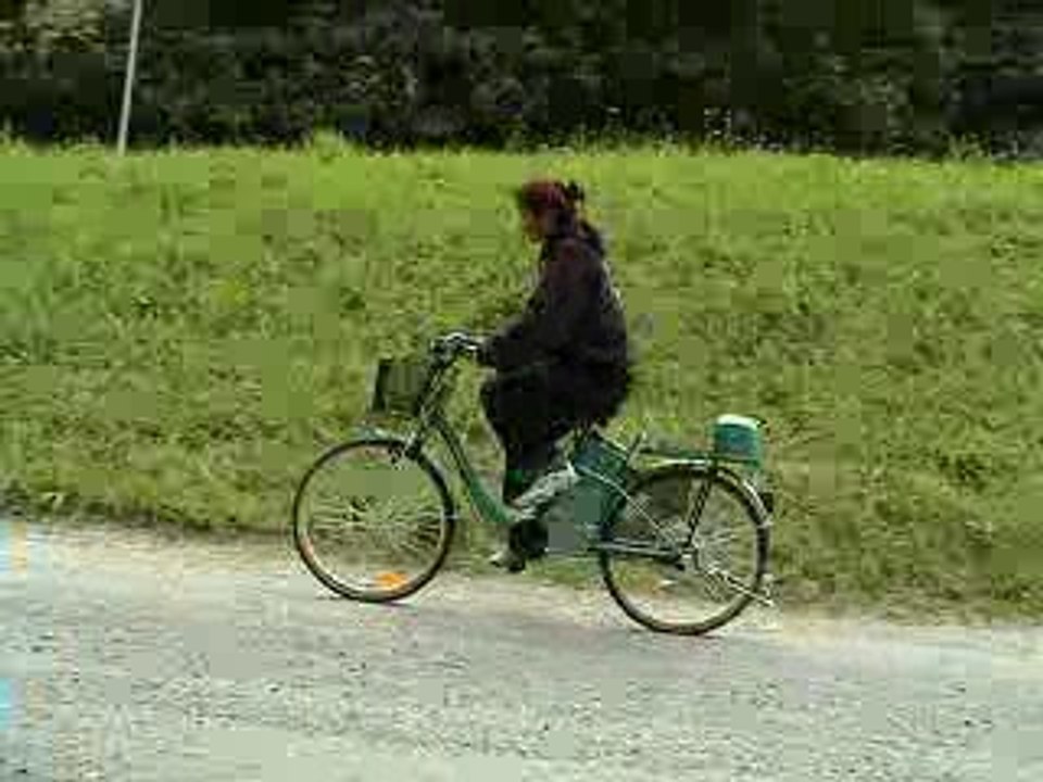 Le vélo à assistance électrique (VAE) City 3 - côte à 9%