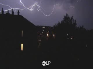 Orage Dijon 24 août 2009