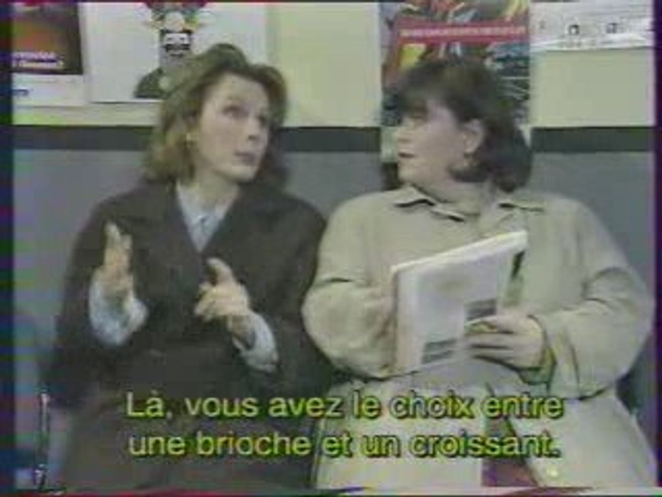 French and Saunders parlent de Vouziers (08) - videotvretro