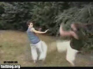High Kick Fail