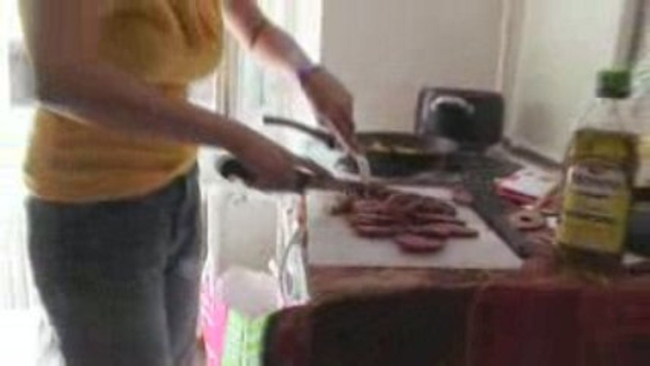 POP CORN & SALAMI Making of