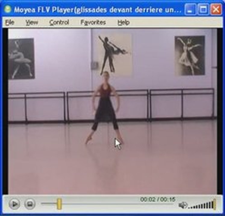 2-5 glissades devant derriere under and over