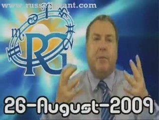 RussellGrant.com Video Horoscope Aries August Wednesday 26th
