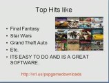 Download PSP Games- How to Download PSP Games From PC ...