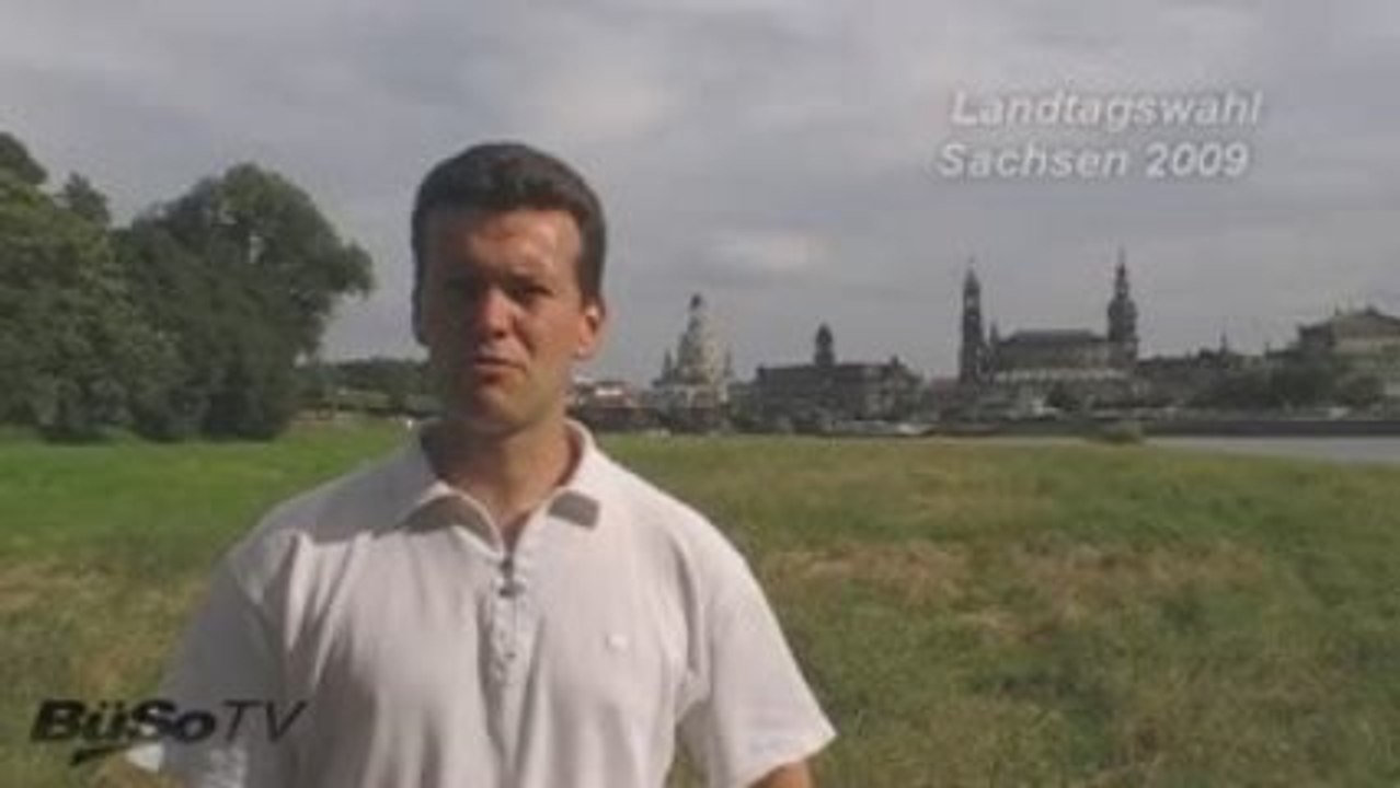 Landtagswahlen in Sachsen: Ricky Morchner (BüSo)