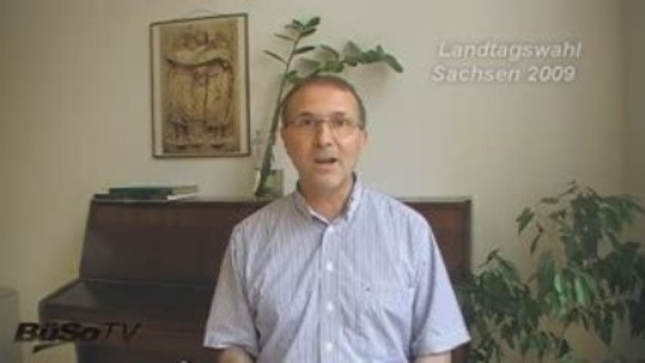 Landtagswahl in Sachsen: Michael Gründler (BüSo)