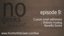 [nogeeks] Blogcast :: Custom Email Addresses-Website Hosting