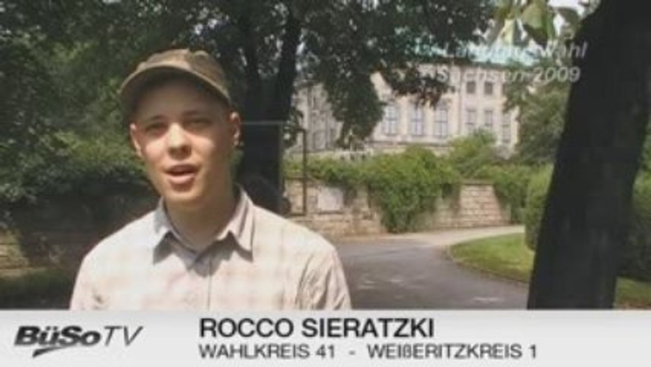 Wahl in Sachsen am 30. August: Rocco Sieratzki (BüSo)