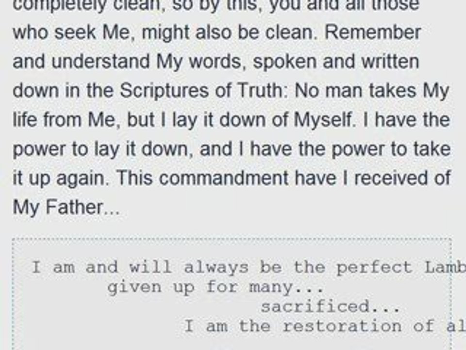 #11B 2 of 2 - Was Jesus Ever Sick? Today, I read "Whatsoever